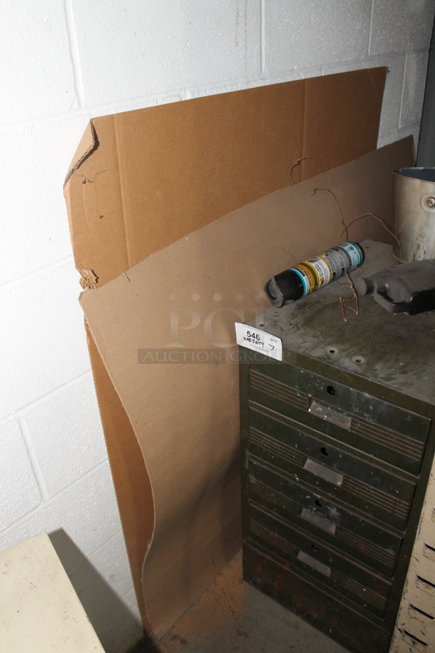 ALL ONE MONEY! Lot of Green Metal 4 Drawer Filing Cabinet w/ Contents. BUYER MUST REMOVE. - Image 3 of 7