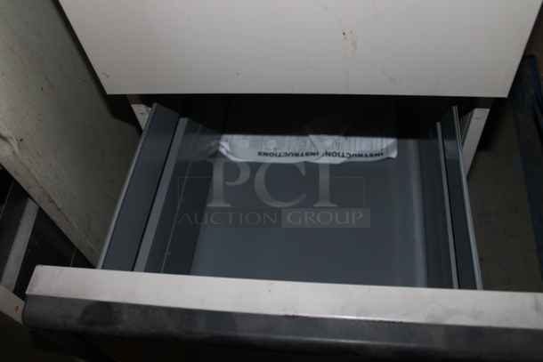 Metal 2 Drawer Filing Cabinet. BUYER MUST REMOVE.
 - Image 4 of 4