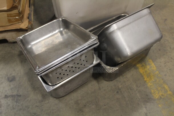 ALL ONE MONEY! Miscellaneous Stainless Steel Inserts/Pans  - Image 2 of 3