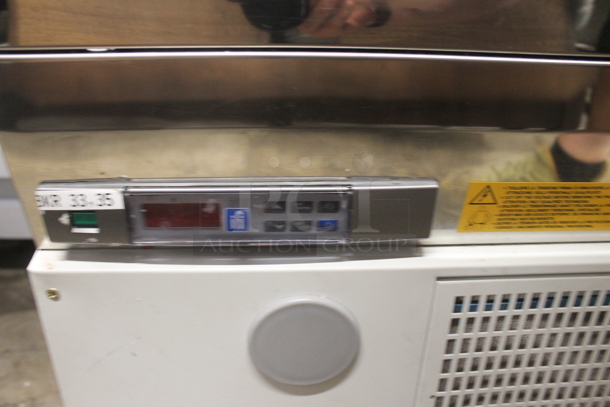 2019 IFI SAM80-PVAD-2125-AB Stainless Steel Commercial Floor Style Freezer Display Case Merchandiser. Picture of Unit Before Removal Is Used As Gallery Picture; See Subsequent Pictures For The Portion of the Display Case That This Lot Is. 208-220 Volts, 1 Phase. - Image 5 of 8