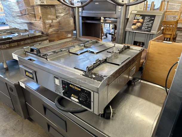 2013 AccuTemp EFG2083A3608 Stainless Steel Commercial Countertop Electric Powered Flat Top Griddle. 208 Volts, 3 Phase. Unit Was Working When Removed. - Image 6 of 6