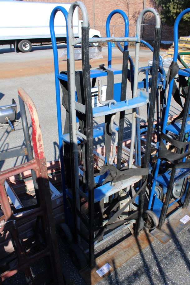 2 Metal Furniture Dollies; Gray and Blue. 24x12x60, 24x14x60. 2 Times Your Bid! - Image 4 of 4