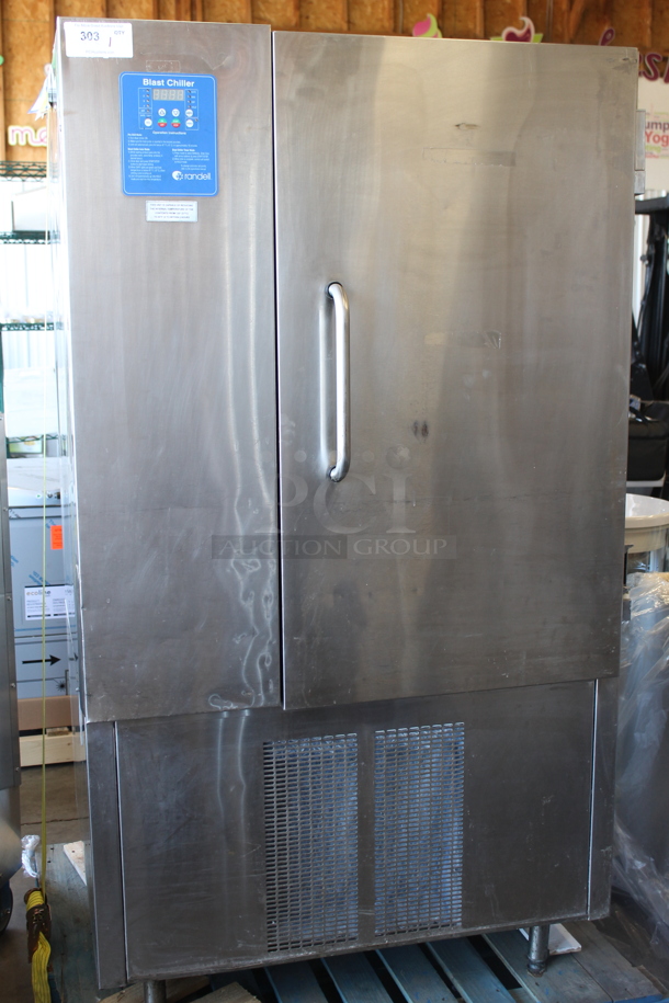 2015 Randell BC-18 Stainless Steel Commercial Blast Chiller w/ 4 Probes. 115/230 Volts, 1 Phase.
