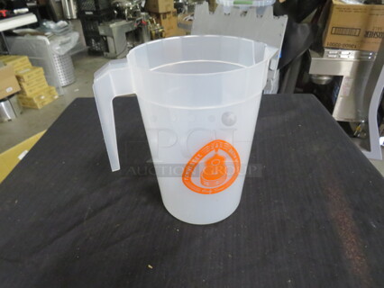 Assorted Poly Beer Pitcher. 4XBID