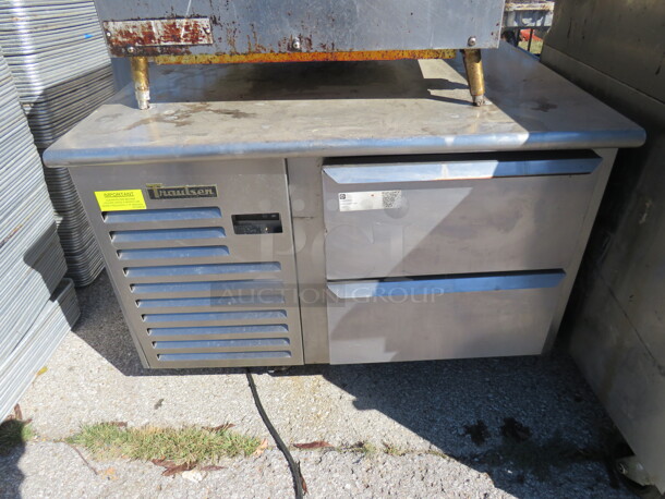 One Traulsen 2 Drawer Chef Base On Casters. Model# TE036HT. 115 Volt. 36X34X26. $8963.00. - Image 1 of 2
