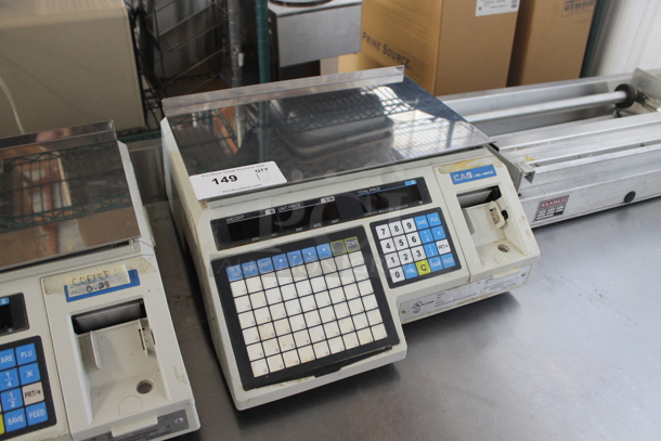 CAS LP-1000 Metal Commercial Countertop 30 Pound Capacity Food Portioning Scale. 120 Volts, 1 Phase. Tested and Working! - Image 2 of 9