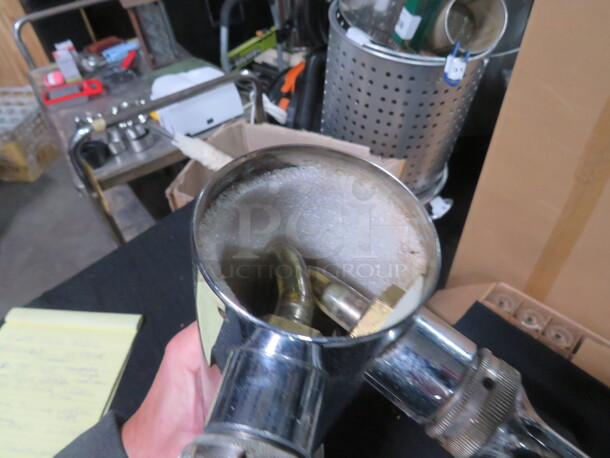 One SS Keg Tower With 2 Taps. - Image 2 of 3