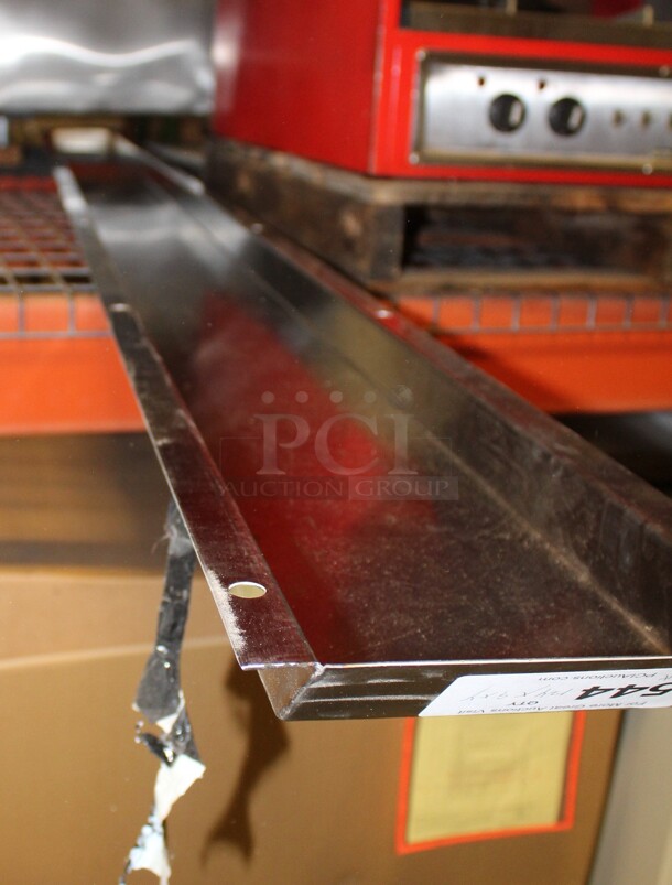 NEW! Commercial Stainless Steel Trough. 10ftx9"x4" - Image 1 of 1