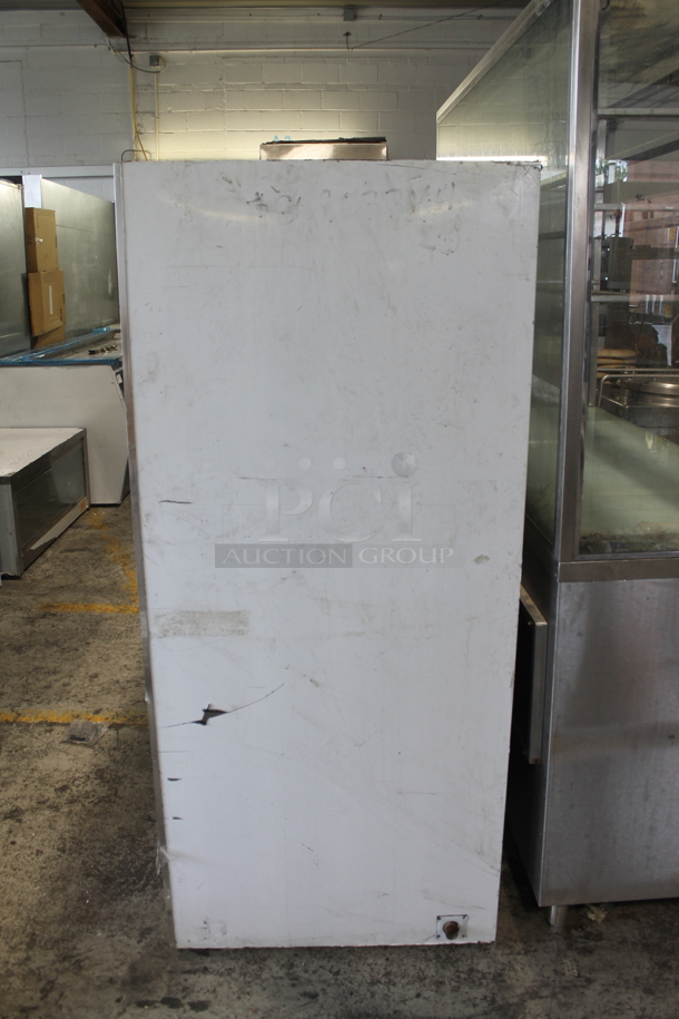 CustomCool BW78 Metal Commercial 2 Door Cooler Merchandiser. 115 Volts, 1 Phase. Does Not Come w/ Remote compressor.  - Image 2 of 10