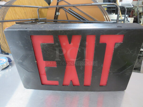 One Exit Light. - Image 1 of 1
