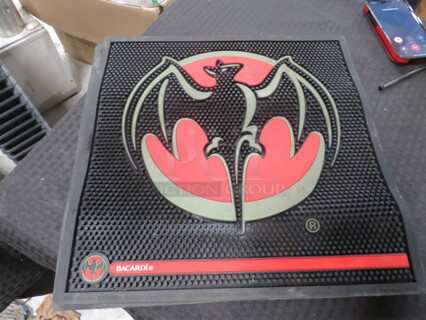 One Bacardi Bar Mat.
