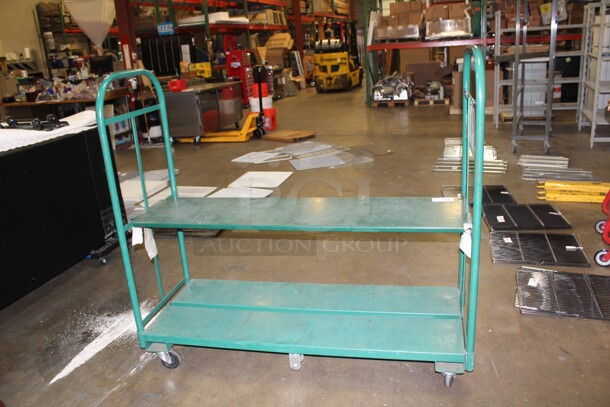 GREAT FIND! Utility Cart On Casters. 64x24x58 - Image 3 of 4