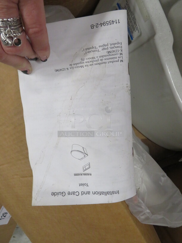 One NEW Kohler Toilet Bowl. - Image 2 of 2