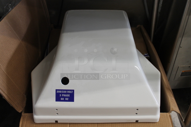 White Metal Mixer Top Piece. - Image 2 of 2