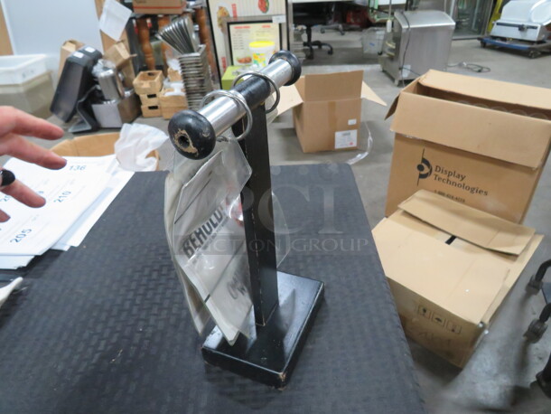 One Mega Lot Of Tabletop Bar/Menu Holders.  - Image 3 of 5