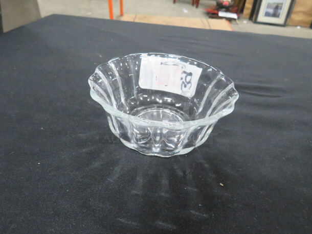 3.5X2 Small Glass Bowl. 12XBID - Image 1 of 1
