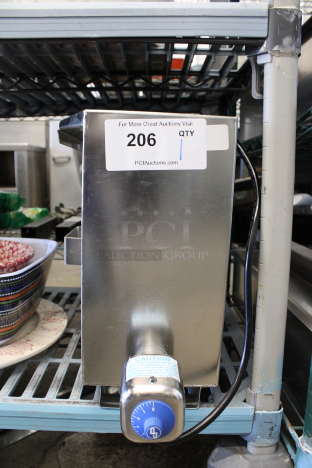 Stainless Steel Warming Bin. 8x16x13 - Image 2 of 3