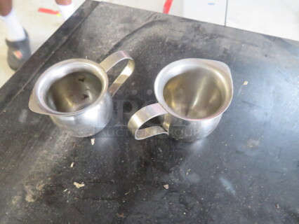 Stainless Steel Creamer. 2XBID