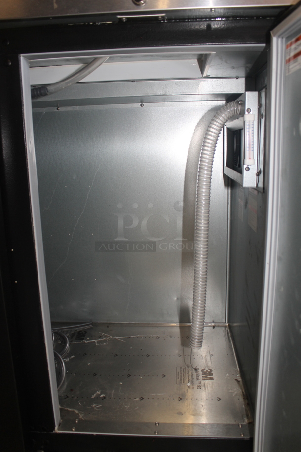 BRAND NEW! Beverage Air DD48HC-1-B Stainless Steel Commercial Direct Draw Kegerator w/ Beer Tower and Drip Tray. Stock Picture Used as Gallery Picture. 115 Volts, 1 Phase. Tested and Working!  - Image 6 of 7