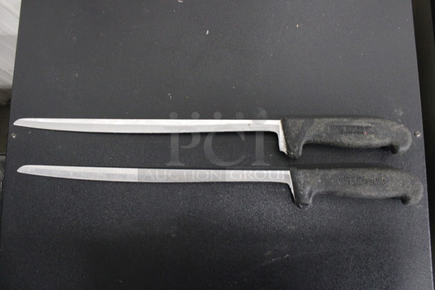 2 Sharpened Stainless Steel Sashimi Knives. Includes 17