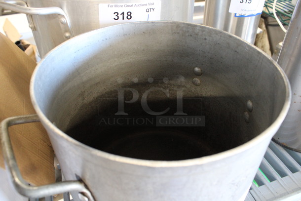 Metal Stock Pot. 13x10x9 - Image 2 of 3