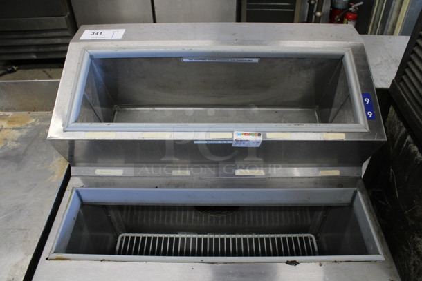 Silver King Model SKF2A Stainless Steel Commercial Prep Table on Commercial Casters. 115 Volts, 1 Phase. 27x32x45. Tested and Working! - Image 3 of 6