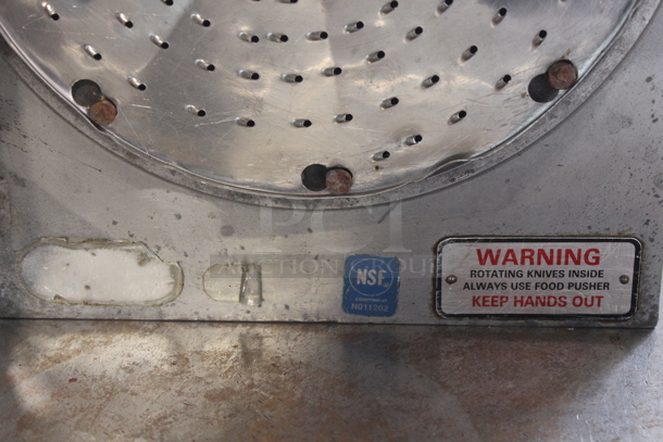 Metal Commercial Pelican Head w/ Grating Blade. - Image 3 of 8