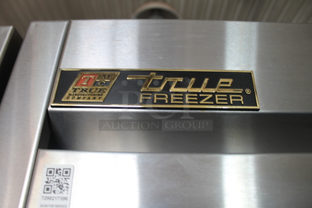 2013 True T-23F ENERGY STAR Stainless Steel Commercial Single Door Reach In Freezer w/ Poly Coated Racks on Commercial Casters. 115 Volts, 1 Phase. Tested and Working! - Image 5 of 7