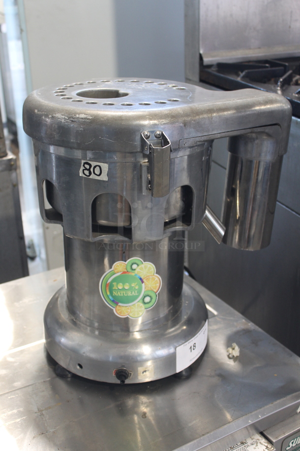 Stainless Steel Commercial Countertop Juicer. Tested and Working! - Image 1 of 4