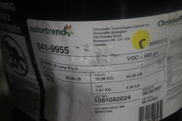ALL ONE MONEY! TWO TIER PALLET LOT of Buckets of Various Contents Including Chiguard 5350 and Sealant.  BUYER MUST REMOVE. - Image 9 of 12