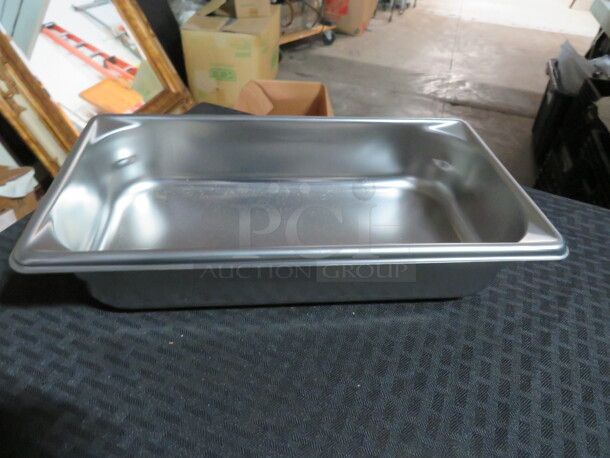 NEW Vollrath 1/3 Size 2.5 Inch Deep Stainless Steel Food Pan. 2XBID - Image 1 of 1