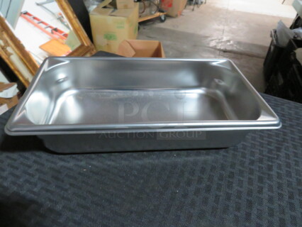 NEW Vollrath 1/3 Size 2.5 Inch Deep Stainless Steel Food Pan. 2XBID