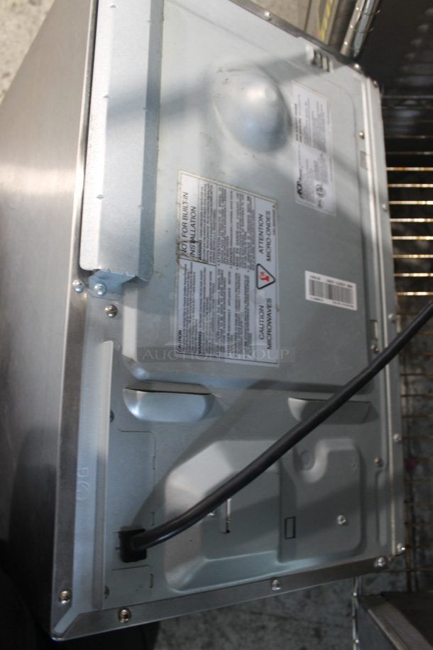 Amana RFS12SW2B Stainless Steel Commercial Countertop Microwave. 120 Volts, 1 Phase.  - Image 6 of 6
