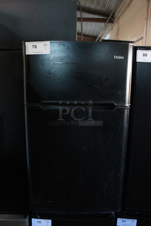 Haier HC32TW10SB Mini Cooler and Freezer Combo. 115 Volts, 1 Phase. Tested and Working! - Image 1 of 6