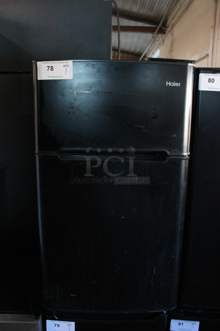 Haier HC32TW10SB Mini Cooler and Freezer Combo. 115 Volts, 1 Phase. Tested and Working!