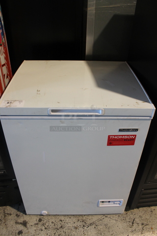 Thomson TFRF520-F-SM Metal Chest Freezer. 115 Volts, 1 Phase. Tested and Working!