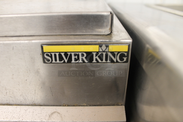 Silver King Commercial Stainless Steel Pizza Prep Table With 5 Pull Out Drawers. Cannot Test Due To Missing Power Cord - Image 8 of 8