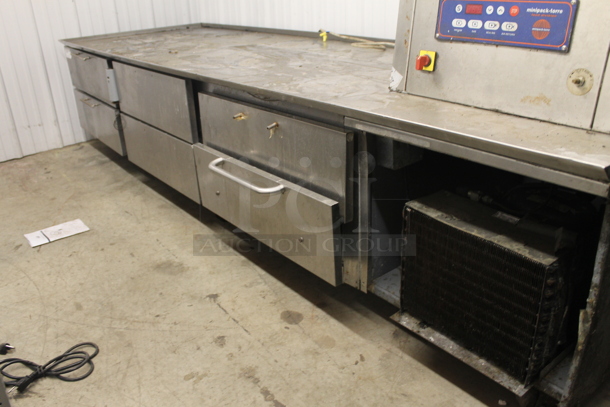 Randell Commercial Stainless Steel Chef Base With 6 Drawers. Does Not Include Vacuum Sealer. Tested and Working! - Image 3 of 7