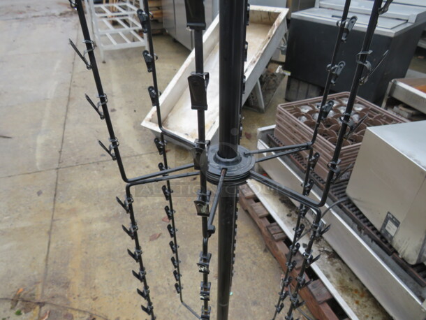 One Snack Club Rotating 4 Row Chip Clip Stand.  - Image 2 of 2