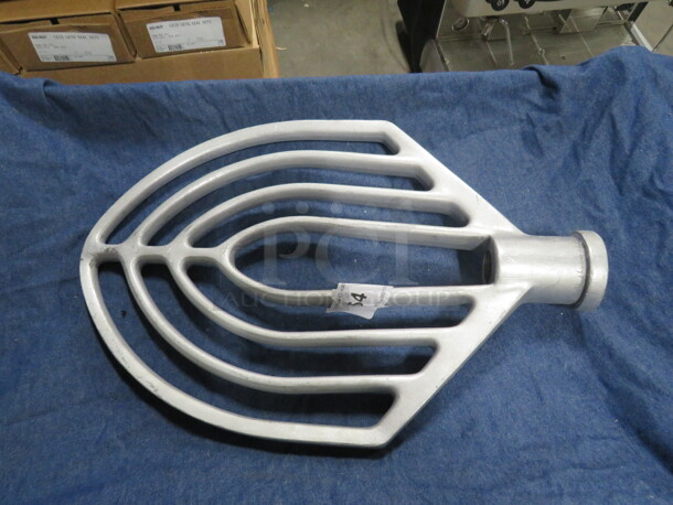 One 80 Quart Mixer Whip. - Image 1 of 1