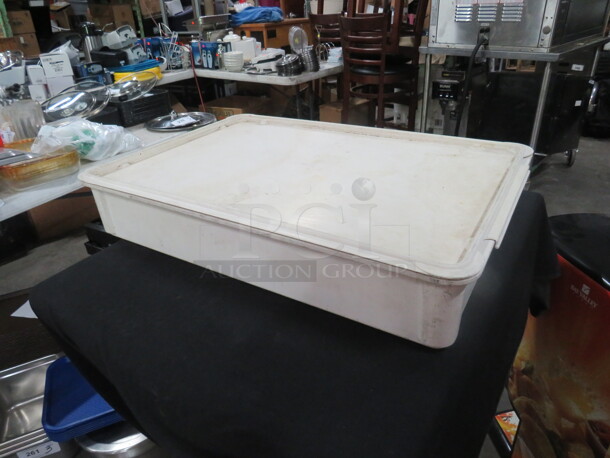 Deep Dough Box With Lid. 2XBID