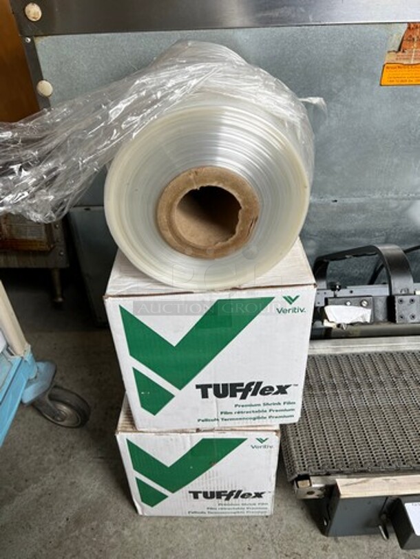 Heat Seal Model HS-1520D Metal Commercial Countertop Heat Sealer w/ 2 Boxes of Tufflex Premium Shrink Film. 115 Volts, 1 Phase. 51x22x12. Tested and Working! - Image 5 of 8