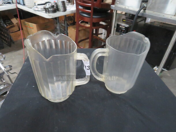 Poly Beverage Pitcher. 2XBID