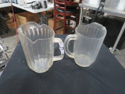 Poly Beverage Pitcher. 2XBID