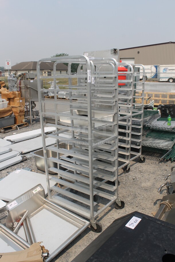 Channel UTR-12 Commercial Stainless Steel Mobile Sheet Pan Rack On Commercial Casters - Image 2 of 4