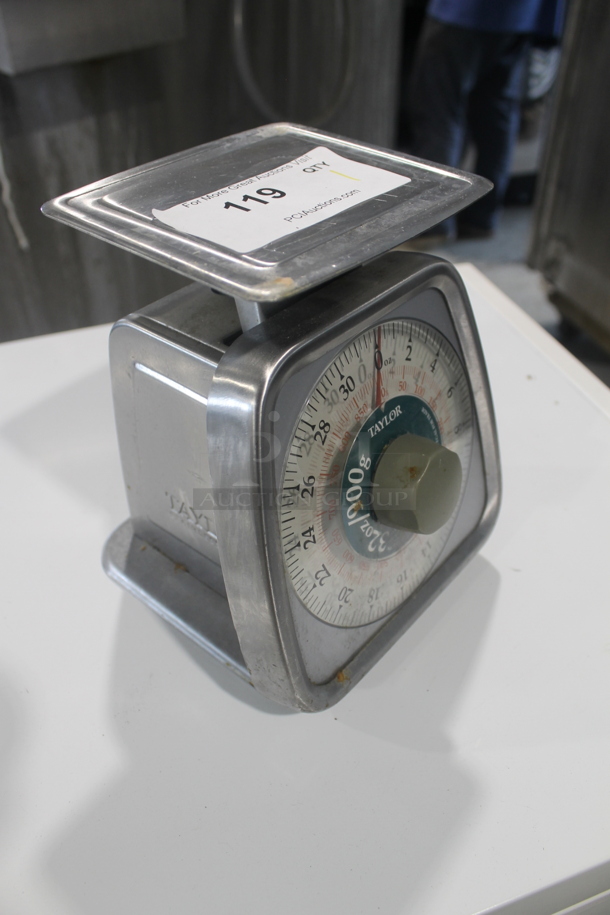 Taylor Stainless Steel Portion Control Scale. - Image 2 of 3