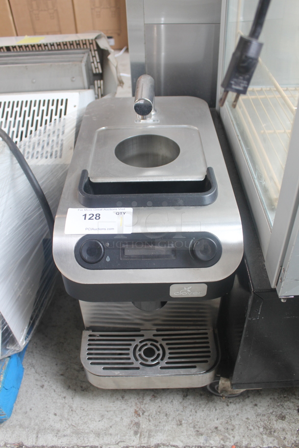 2014 Clover 1S Commercial Stainless Steel Electric Countertop Coffee Maker. 200-240V, 1 Phase.