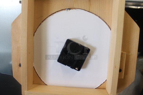 Wooden Wall Mount Clock. - Image 3 of 5