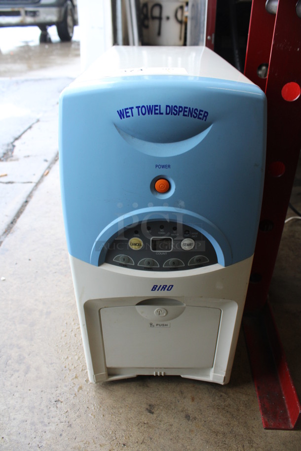 Biro Model OST-300TU Wet Towel Dispenser. 120 Volts, 1 Phase. 10x21.5x19