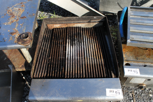 Asber Stainless Steel Commercial Countertop Gas Powered Charbroiler Grill. - Image 3 of 5